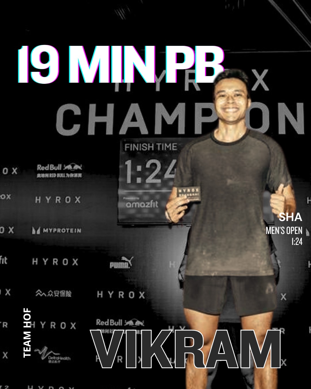 Vikram, HYROX champion