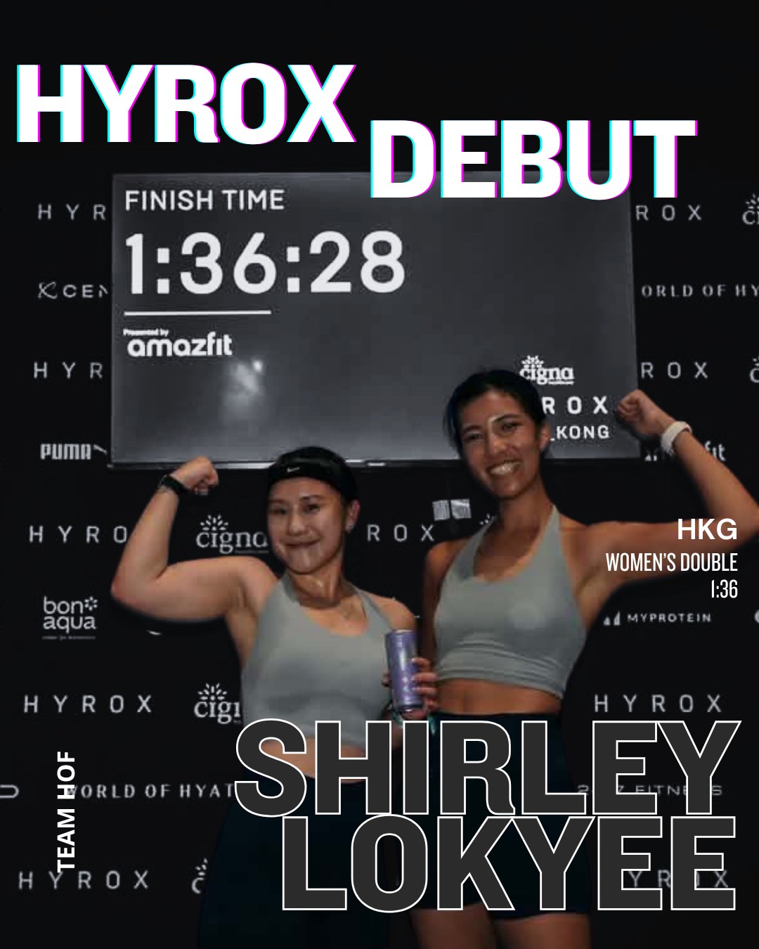 Shirley and Lokyee, HYROX debut