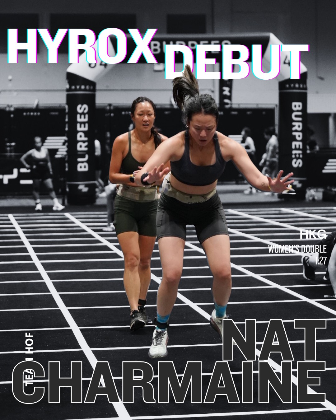 Nat and Charmaine, HYROX debut