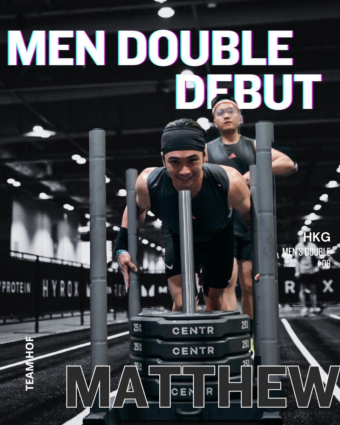 Matthew, mens doubles debut